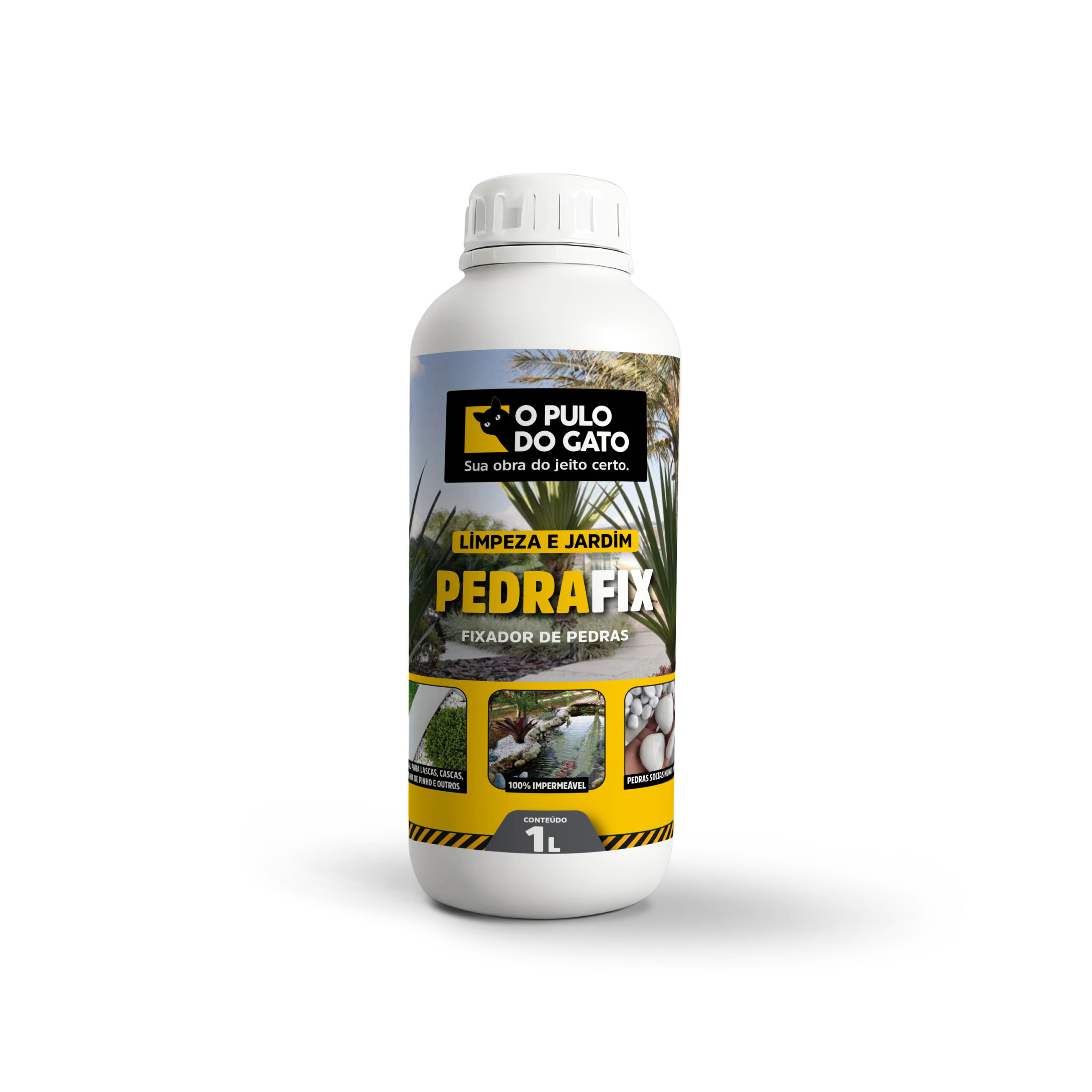 Fixador de Pedras - Pedra Fix Semi brilho 1L