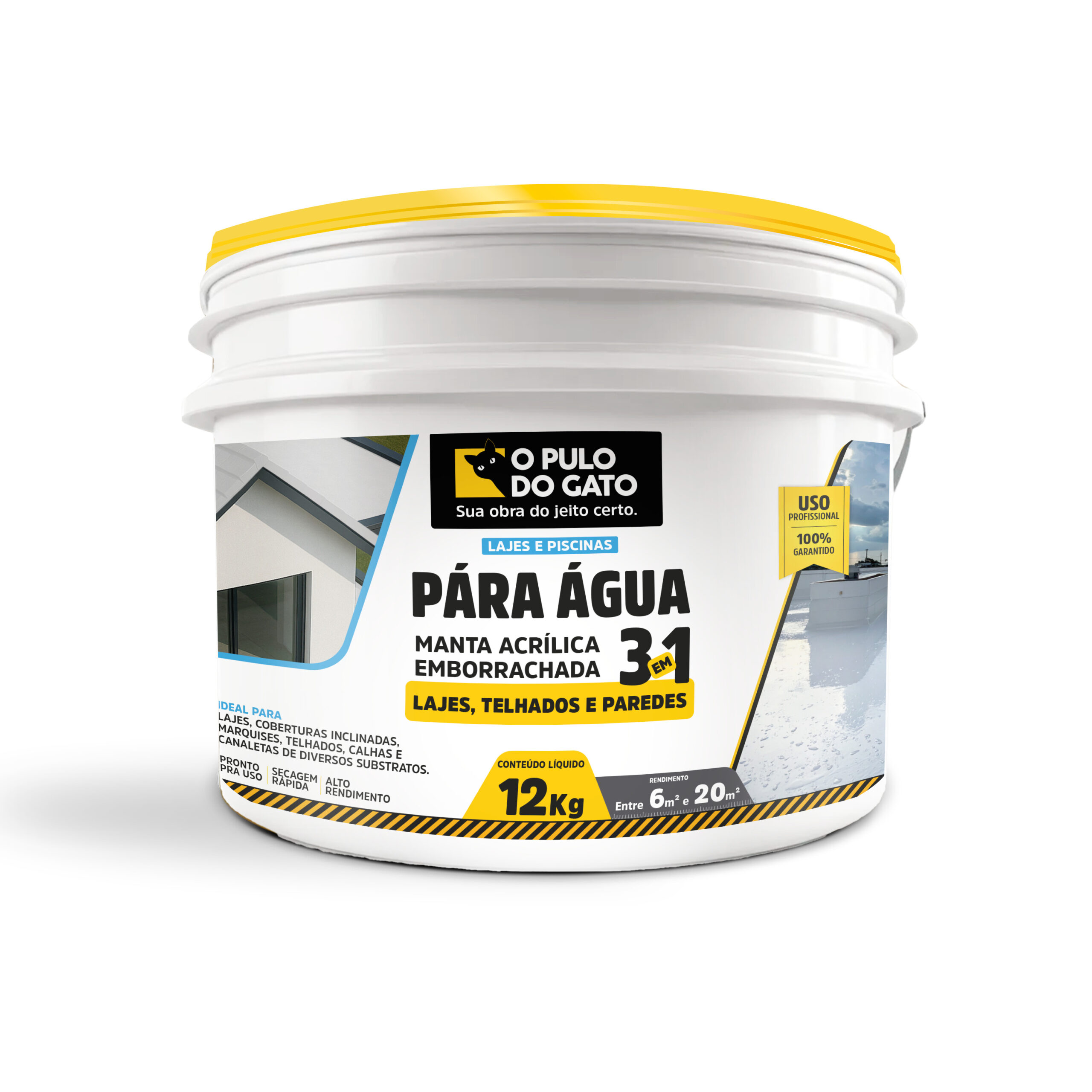 Manta Acrilica Para agua - 3 em 1 12kg Cinza