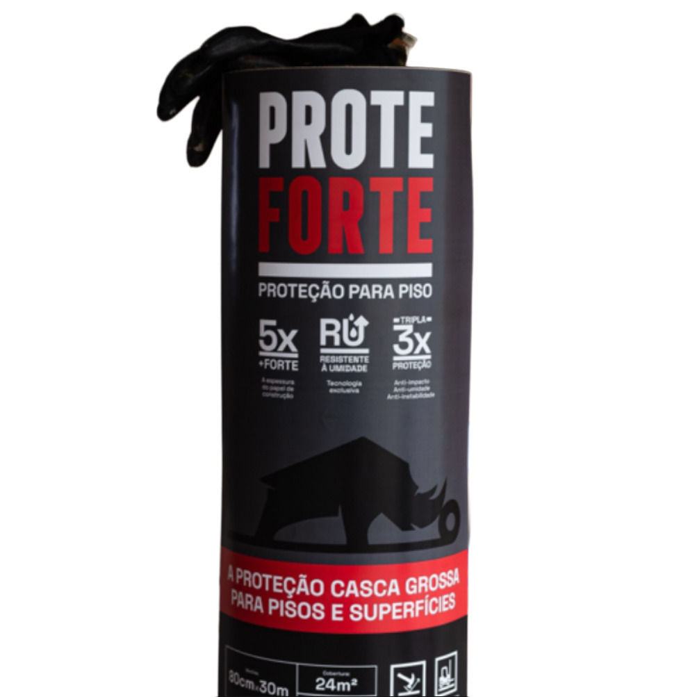Proteção para Piso Prote Forte - 0.558 kg/m2 - 0.95 mm - 0.800 x 30.000 m